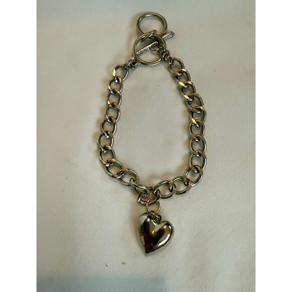 Charm bracelet with heart - Picture 2 of 5